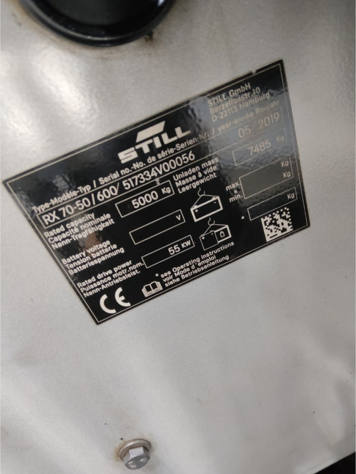 STILL RX70-50/600 - Diesel forklift: picture 2 STILL RX70-50/600 - Diesel forklift: picture 2