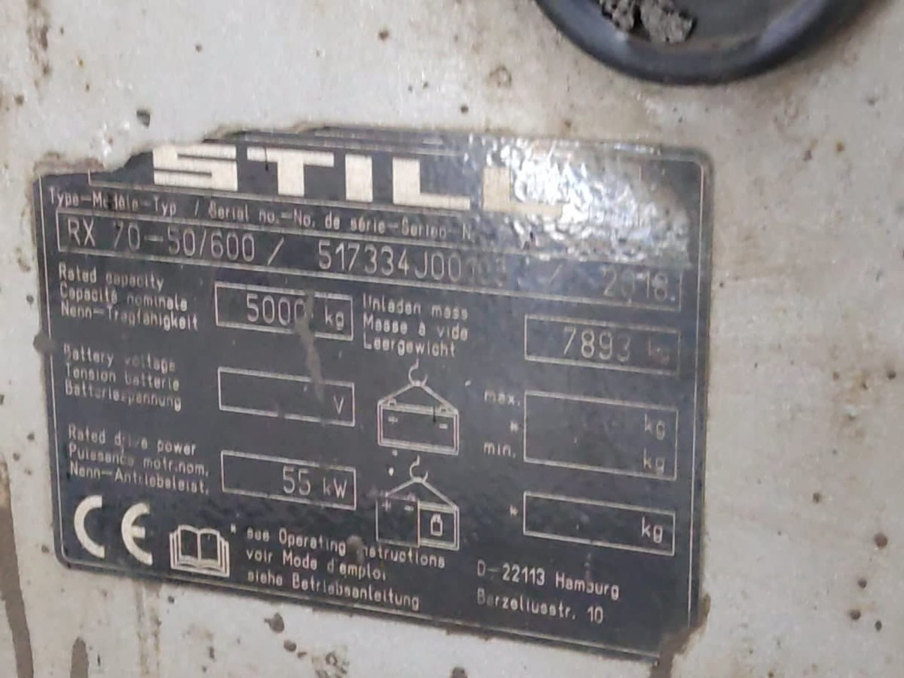 STILL RX70-50/600 - Diesel forklift: picture 5 STILL RX70-50/600 - Diesel forklift: picture 5