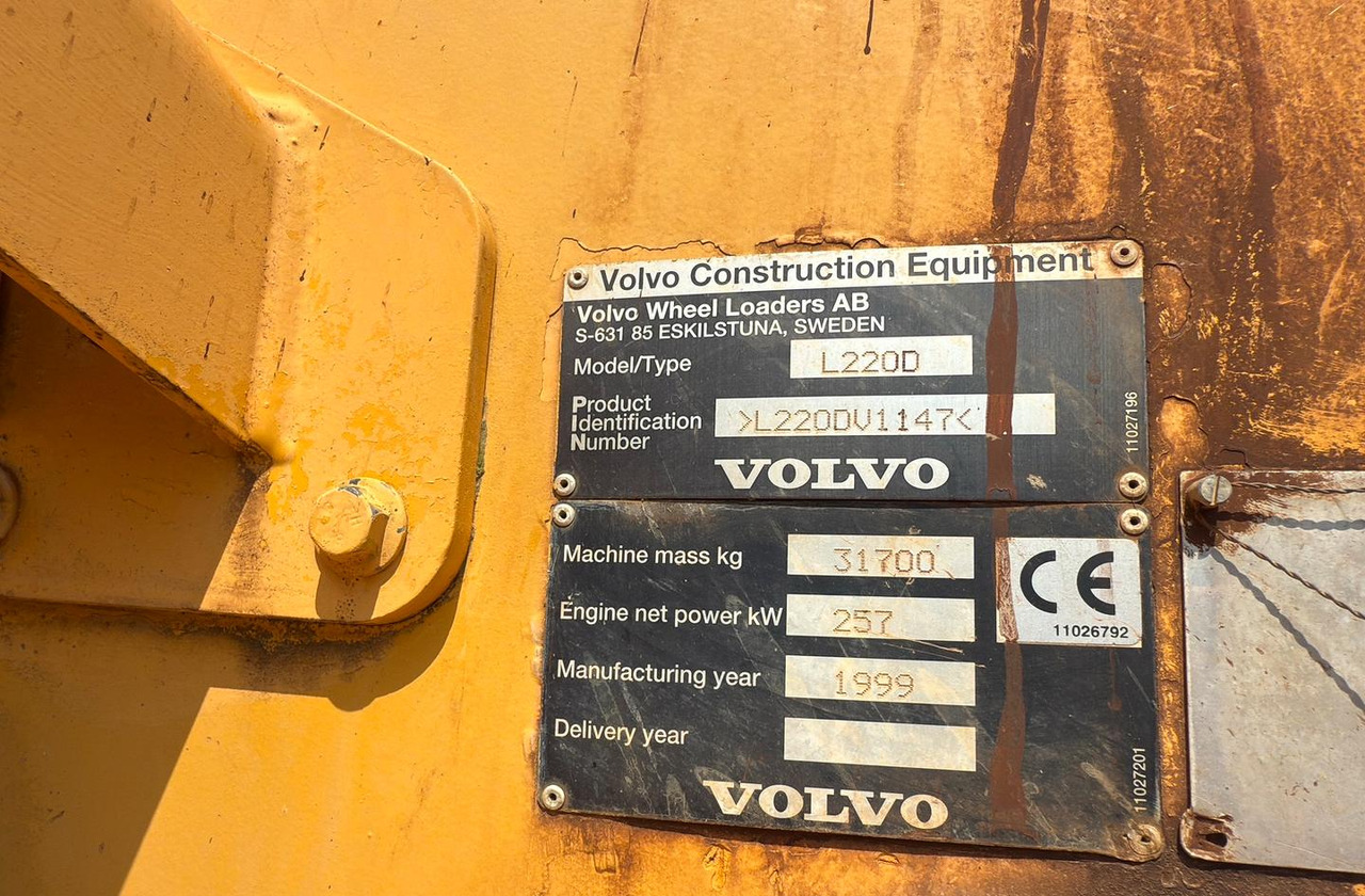 Pala gommata Volvo L 220 - Wheel loader: picture 3 Pala gommata Volvo L 220 - Wheel loader: picture 3