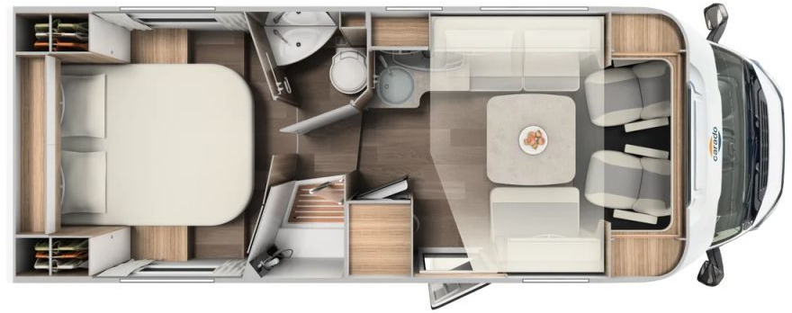 Carado T 459 Edition15 Solar, WR, RFK, SAT/TV uvm.+++ - Semi-integrated motorhome: picture 2 Carado T 459 Edition15 Solar, WR, RFK, SAT/TV uvm.+++ - Semi-integrated motorhome: picture 2
