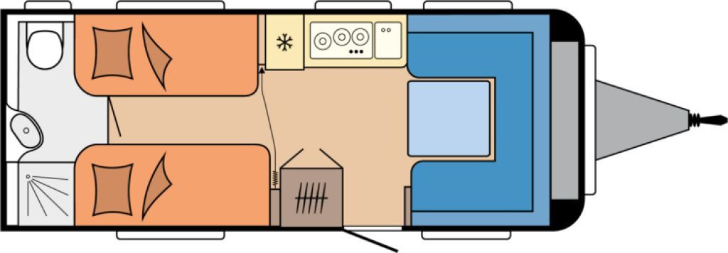 Hobby Excellent Edition 540 WLU AUTARK 2000kg., Citywa - Caravan: picture 2 Hobby Excellent Edition 540 WLU AUTARK 2000kg., Citywa - Caravan: picture 2