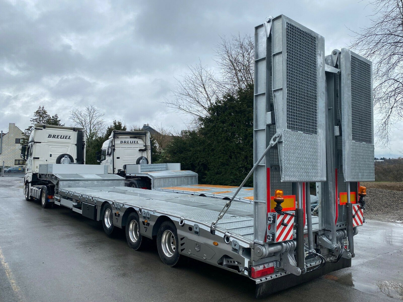 VEGA Verzinkt+LIFT+LENKACHSE+LED - Low loader semi-trailer: picture 5 VEGA Verzinkt+LIFT+LENKACHSE+LED - Low loader semi-trailer: picture 5