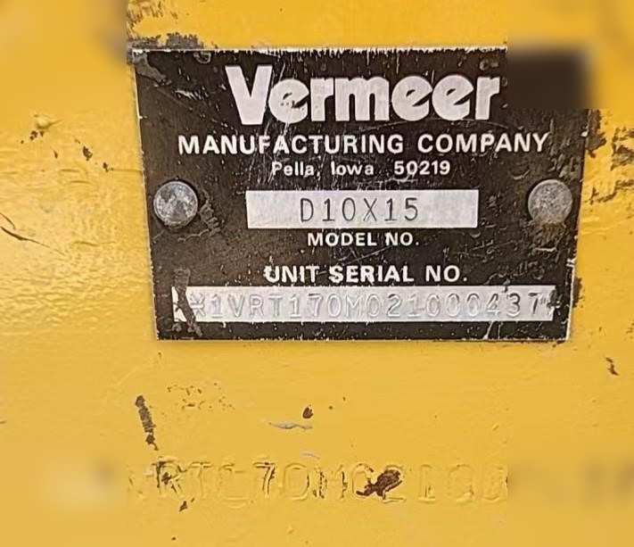 2002 VERMEER NAVIGATOR D10X15 - Directional boring machine: picture 4 2002 VERMEER NAVIGATOR D10X15 - Directional boring machine: picture 4