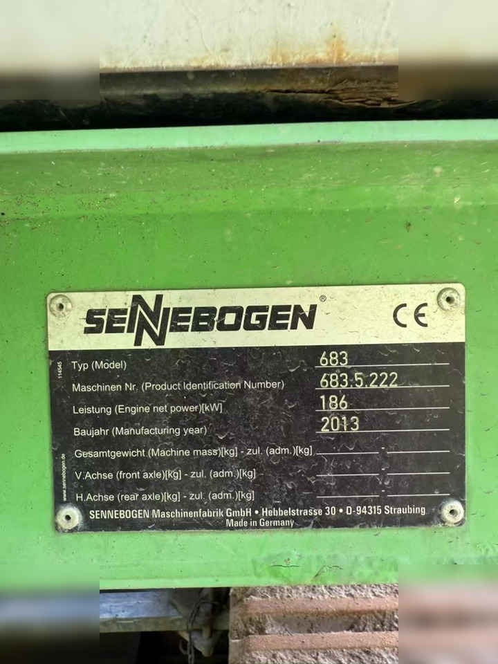 2013 SENNEBOGEN 683 - Crawler crane: picture 3 2013 SENNEBOGEN 683 - Crawler crane: picture 3