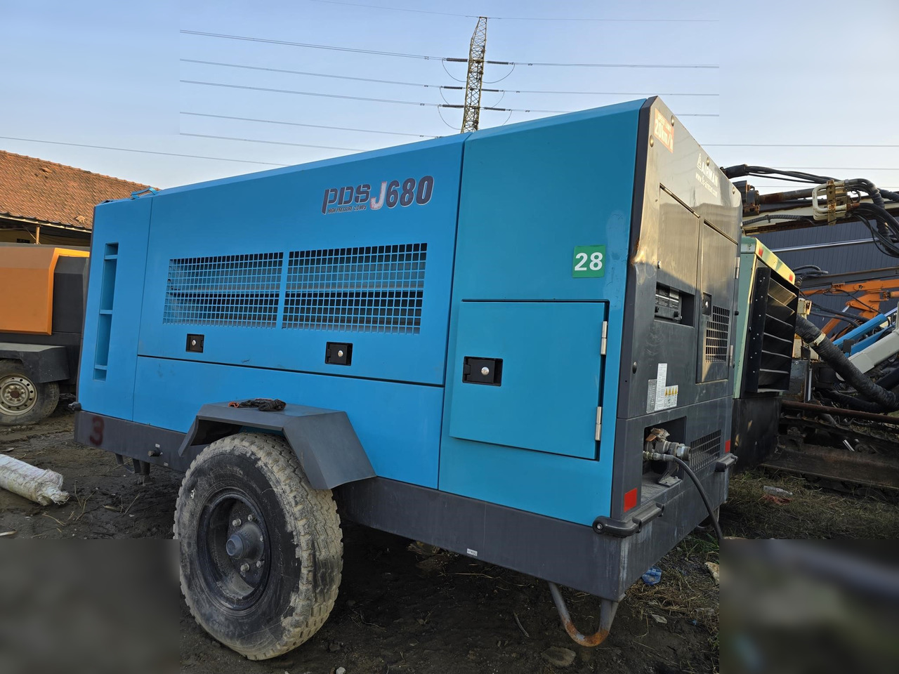 2021 AIRMAN PDSJ680S - Air compressor: picture 2 2021 AIRMAN PDSJ680S - Air compressor: picture 2