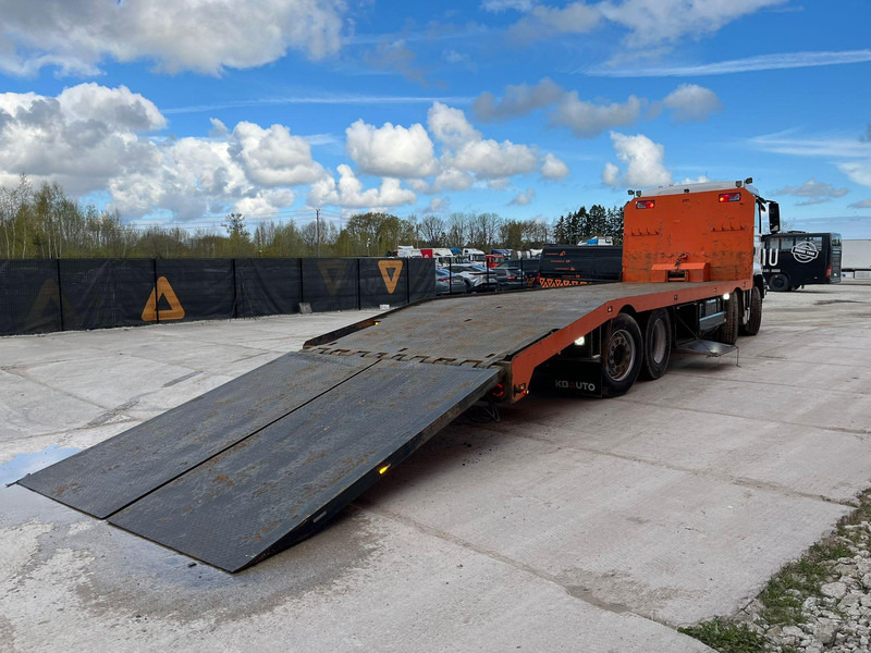Autotransporter truck MAN TGS 35.480 8x4H-6 PLATFORM L=9455 mm / WINCH: picture 13