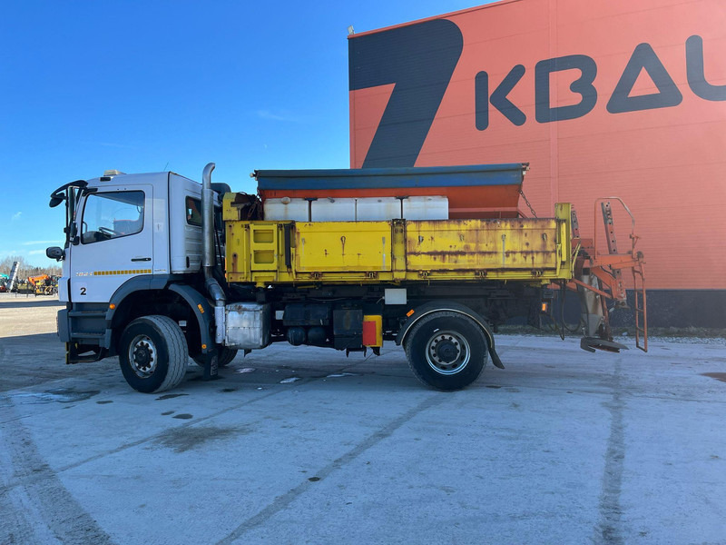 Tipper Mercedes-Benz Axor 1824 4x4 POSSIBLE TO BUY WITH SPREADER & FRONT PLOW: picture 8