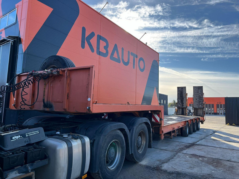 Müller-Mitteltal TS4 HYDRAULIC RAMPS / STEEL SUSPENSION / DRUM BRAKES / PLATFORM L=10790 mm - Low loader semi-trailer: picture 1 Müller-Mitteltal TS4 HYDRAULIC RAMPS / STEEL SUSPENSION / DRUM BRAKES / PLATFORM L=10790 mm - Low loader semi-trailer: picture 1