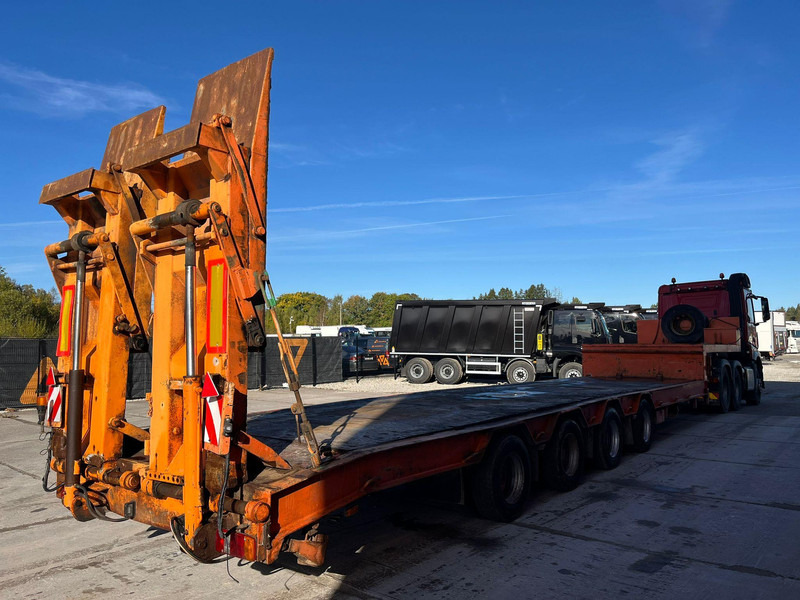 Müller-Mitteltal TS4 HYDRAULIC RAMPS / STEEL SUSPENSION / DRUM BRAKES / PLATFORM L=10790 mm - Low loader semi-trailer: picture 3 Müller-Mitteltal TS4 HYDRAULIC RAMPS / STEEL SUSPENSION / DRUM BRAKES / PLATFORM L=10790 mm - Low loader semi-trailer: picture 3