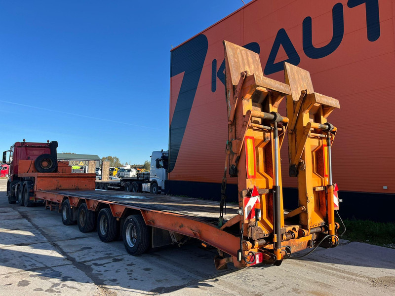 Müller-Mitteltal TS4 HYDRAULIC RAMPS / STEEL SUSPENSION / DRUM BRAKES / PLATFORM L=10790 mm - Low loader semi-trailer: picture 5 Müller-Mitteltal TS4 HYDRAULIC RAMPS / STEEL SUSPENSION / DRUM BRAKES / PLATFORM L=10790 mm - Low loader semi-trailer: picture 5