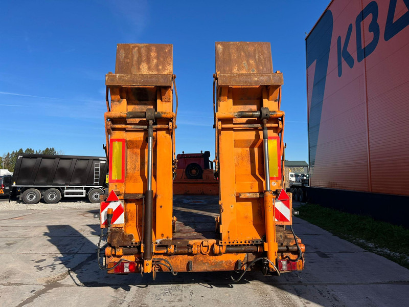 Müller-Mitteltal TS4 HYDRAULIC RAMPS / STEEL SUSPENSION / DRUM BRAKES / PLATFORM L=10790 mm - Low loader semi-trailer: picture 4 Müller-Mitteltal TS4 HYDRAULIC RAMPS / STEEL SUSPENSION / DRUM BRAKES / PLATFORM L=10790 mm - Low loader semi-trailer: picture 4
