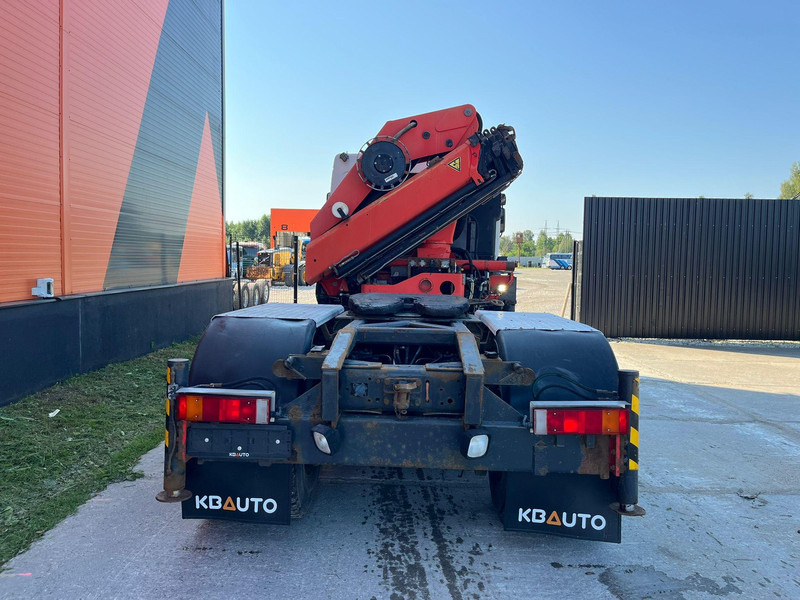 Dropside/ Flatbed truck, Crane truck Renault 420 DCI 6x4 FULL STEEL / PK32080: picture 7