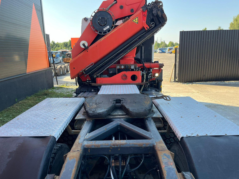 Dropside/ Flatbed truck, Crane truck Renault 420 DCI 6x4 FULL STEEL / PK32080: picture 16