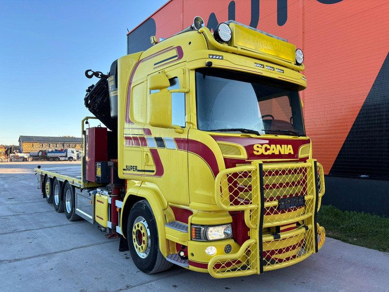 Scania G 490 8x4*4 PK 65002 SH / JIB CONNECTION / PLATFORM L=6301-7499 mm - Dropside/ Flatbed truck, Crane truck: picture 4 Scania G 490 8x4*4 PK 65002 SH / JIB CONNECTION / PLATFORM L=6301-7499 mm - Dropside/ Flatbed truck, Crane truck: picture 4