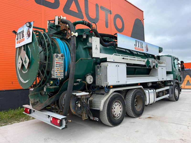 Scania P 360 6x2*4 Larsen A/S TANK 10000 l / VACUUM Vacustar W1300R / PRESSURE Uraca F716 - Vacuum truck: picture 5 Scania P 360 6x2*4 Larsen A/S TANK 10000 l / VACUUM Vacustar W1300R / PRESSURE Uraca F716 - Vacuum truck: picture 5