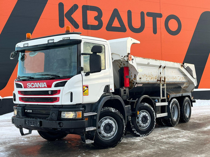 Scania P 410 8x4 NO ADBLUE ! / FULL STEEL / BIG AXLES / BOX L=5717 mm - Tipper: picture 1 Scania P 410 8x4 NO ADBLUE ! / FULL STEEL / BIG AXLES / BOX L=5717 mm - Tipper: picture 1