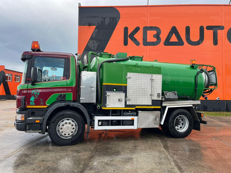 Vacuum truck Scania P 94 4x2 TANK 9000 I + 1200 l / VACUUM Jurop PR150 / PRESSURE Pratissoli 150 bar / 102 l/min: picture 9 Vacuum truck Scania P 94 4x2 TANK 9000 I + 1200 l / VACUUM Jurop PR150 / PRESSURE Pratissoli 150 bar / 102 l/min: picture 9