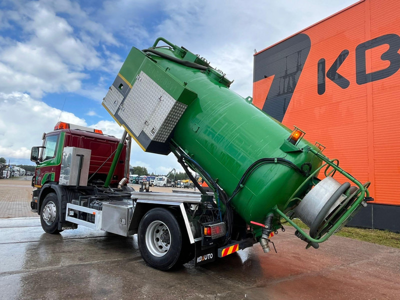 Vacuum truck Scania P 94 4x2 TANK 9000 I + 1200 l / VACUUM Jurop PR150 / PRESSURE Pratissoli 150 bar / 102 l/min: picture 8 Vacuum truck Scania P 94 4x2 TANK 9000 I + 1200 l / VACUUM Jurop PR150 / PRESSURE Pratissoli 150 bar / 102 l/min: picture 8