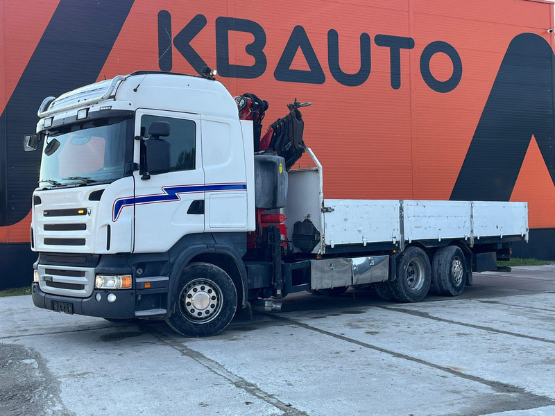 Scania R 440 6x2*4 FASSI F260XP / PLATFORM L=6760 mm - Dropside/ Flatbed truck, Crane truck: picture 2 Scania R 440 6x2*4 FASSI F260XP / PLATFORM L=6760 mm - Dropside/ Flatbed truck, Crane truck: picture 2