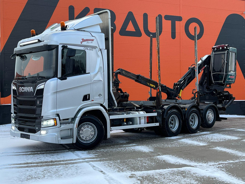 Scania R 520 8x4*4 RETARDER - Timber truck, Crane truck: picture 2 Scania R 520 8x4*4 RETARDER - Timber truck, Crane truck: picture 2
