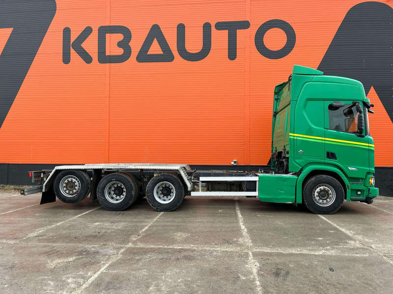 Scania R 580 8x4*4 9 TON FRONT AXLE / PTO / RETARDER / FOR PARTS! - Frame/ Chassis for Truck: picture 4 Scania R 580 8x4*4 9 TON FRONT AXLE / PTO / RETARDER / FOR PARTS! - Frame/ Chassis for Truck: picture 4