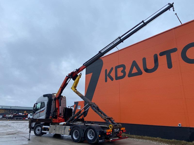 Hook lift truck, Crane truck Volvo FH 16 650 6x2 PK 18502 / PALFINGER T 20 ton / RETARDER: picture 6