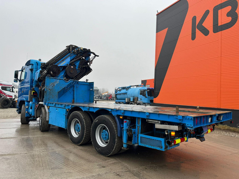 Dropside/ Flatbed truck, Crane truck Volvo FH 16 660 8x4 PK60002 + JIB / PLATFORM L=6232 mm: picture 8