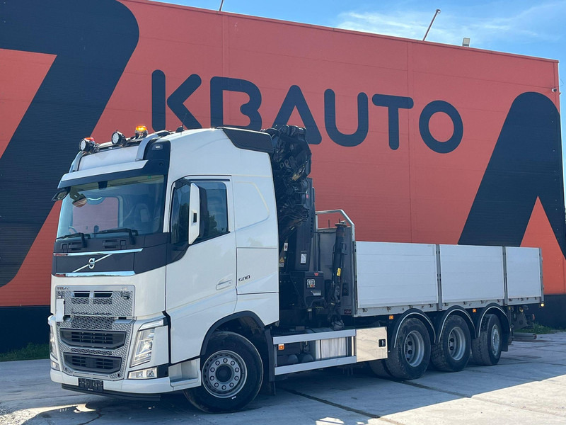 Volvo FH 500 8x4*4 HIAB 408E-6 + JIB / PLATFORM L=6434 mm - Dropside/ Flatbed truck, Crane truck: picture 2 Volvo FH 500 8x4*4 HIAB 408E-6 + JIB / PLATFORM L=6434 mm - Dropside/ Flatbed truck, Crane truck: picture 2