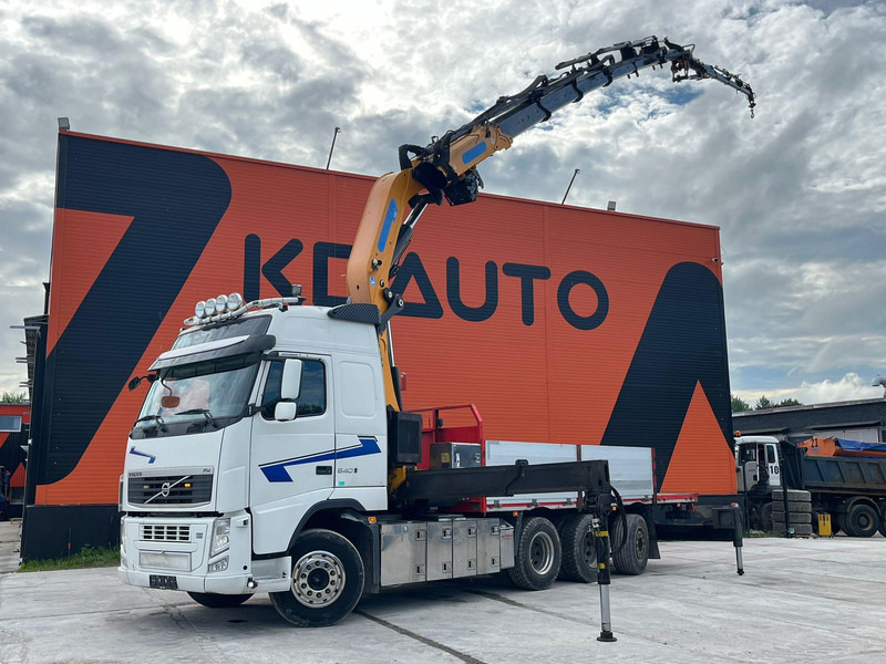 Volvo FH 540 8x4*4 EFFER 525/6S + JIB + WINCH / PLATFORM L=6216 mm - Dropside/ Flatbed truck, Crane truck: picture 1 Volvo FH 540 8x4*4 EFFER 525/6S + JIB + WINCH / PLATFORM L=6216 mm - Dropside/ Flatbed truck, Crane truck: picture 1
