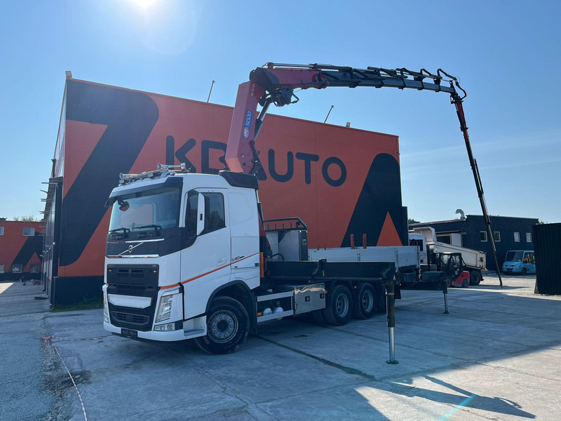 Volvo FH 540 8x4*4 HMF5020K-6 + JIB + WINCH / PLATFORM L=6508 mm - Dropside/ Flatbed truck, Crane truck: picture 1 Volvo FH 540 8x4*4 HMF5020K-6 + JIB + WINCH / PLATFORM L=6508 mm - Dropside/ Flatbed truck, Crane truck: picture 1