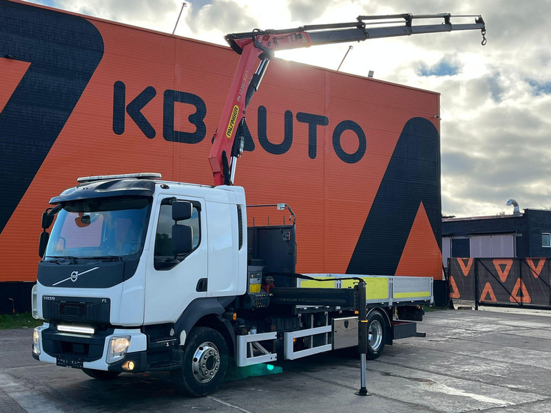 Volvo FL 250 4x2 PALFINGER PK 12.501 / PLATFORM L=5019 mm - Dropside/ Flatbed truck, Crane truck: picture 1 Volvo FL 250 4x2 PALFINGER PK 12.501 / PLATFORM L=5019 mm - Dropside/ Flatbed truck, Crane truck: picture 1