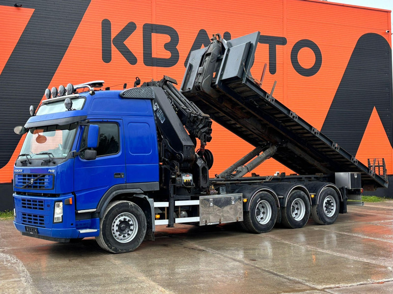 Volvo FM 12 460 8x4*4 HIAB 422 E-5 HIPRO+JIB / HOOK LIFT 20 ton / L=5600 mm / PLATFORM - Hook lift truck, Crane truck: picture 2 Volvo FM 12 460 8x4*4 HIAB 422 E-5 HIPRO+JIB / HOOK LIFT 20 ton / L=5600 mm / PLATFORM - Hook lift truck, Crane truck: picture 2