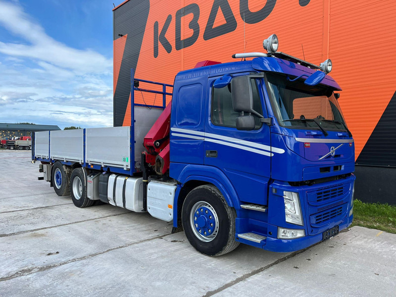 Volvo FM 450 6x4*4 HYDRODRIVE HMF 1820-K5 / 1267 PTO HOURS / PLATFORM L=6240-7240 mm EXTENDABLE - Dropside/ Flatbed truck, Crane truck: picture 4 Volvo FM 450 6x4*4 HYDRODRIVE HMF 1820-K5 / 1267 PTO HOURS / PLATFORM L=6240-7240 mm EXTENDABLE - Dropside/ Flatbed truck, Crane truck: picture 4