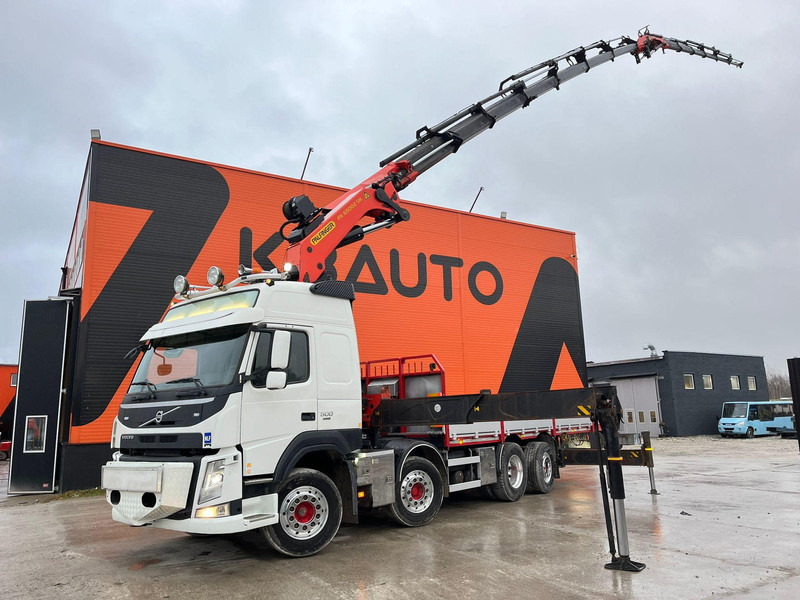 Volvo FM 500 8x2*6 COMBI / EXTENDABLE PLATFORM + TRACTOR / PK65002 + JIB + WINCH / PLATFORM L=6498 mm - Dropside/ Flatbed truck, Crane truck: picture 1 Volvo FM 500 8x2*6 COMBI / EXTENDABLE PLATFORM + TRACTOR / PK65002 + JIB + WINCH / PLATFORM L=6498 mm - Dropside/ Flatbed truck, Crane truck: picture 1