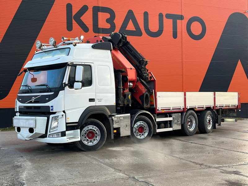 Volvo FM 500 8x2*6 COMBI / EXTENDABLE PLATFORM + TRACTOR / PK65002 + JIB + WINCH / PLATFORM L=6498 mm - Dropside/ Flatbed truck, Crane truck: picture 2 Volvo FM 500 8x2*6 COMBI / EXTENDABLE PLATFORM + TRACTOR / PK65002 + JIB + WINCH / PLATFORM L=6498 mm - Dropside/ Flatbed truck, Crane truck: picture 2