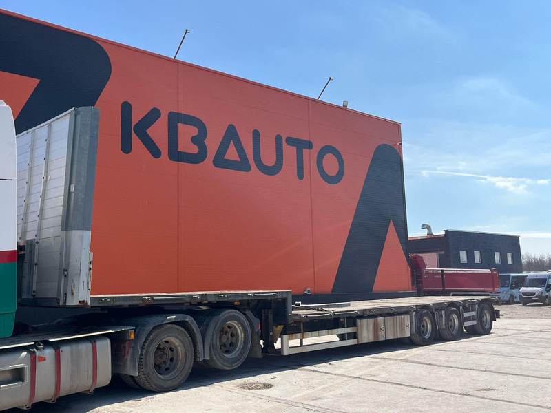 Zaslaw D-651 PLATFORM L=9350 mm - Dropside/ Flatbed semi-trailer: picture 1 Zaslaw D-651 PLATFORM L=9350 mm - Dropside/ Flatbed semi-trailer: picture 1