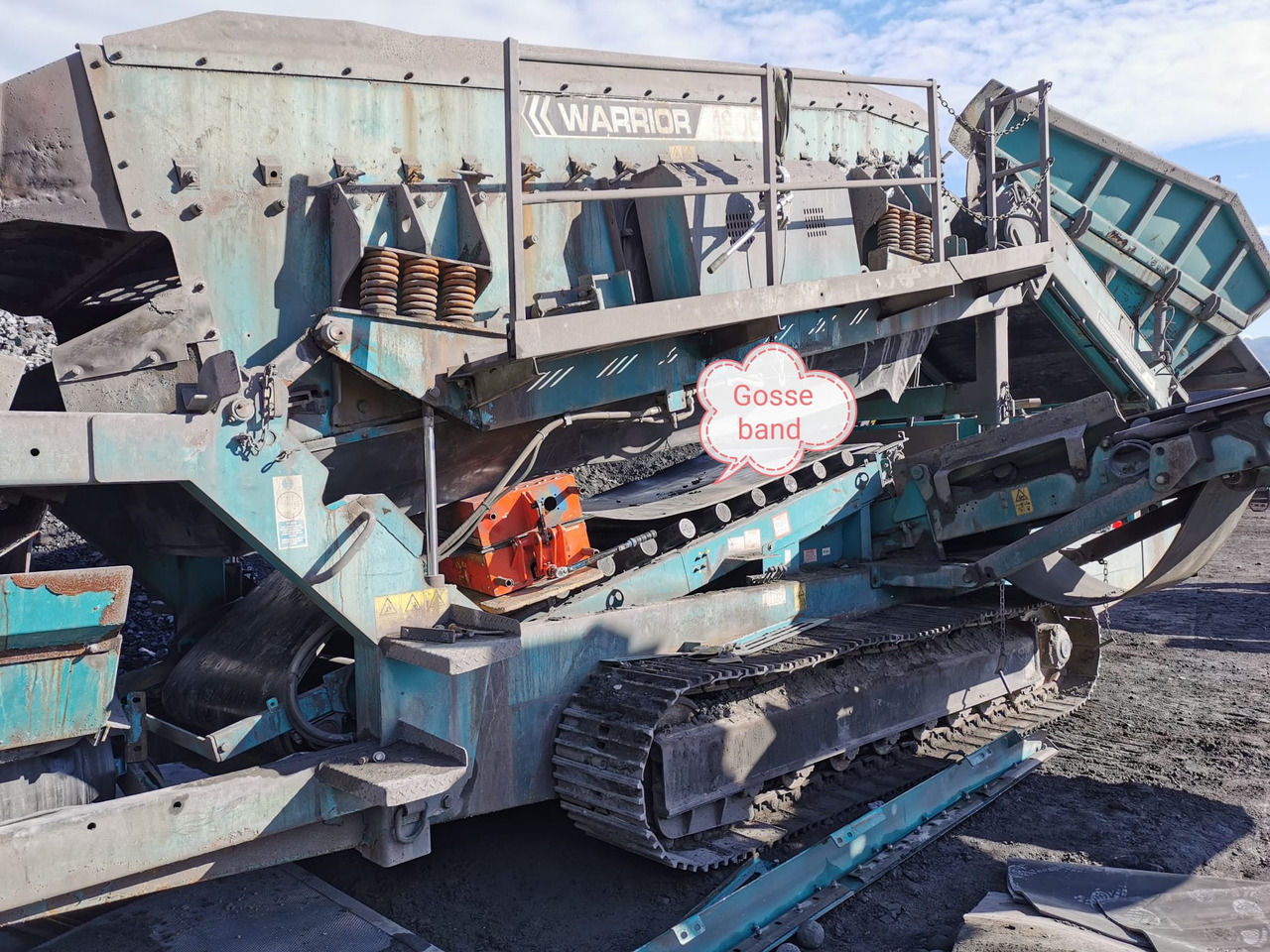 POWERSCREEN Warrior 1800 - Screener: picture 2 POWERSCREEN Warrior 1800 - Screener: picture 2