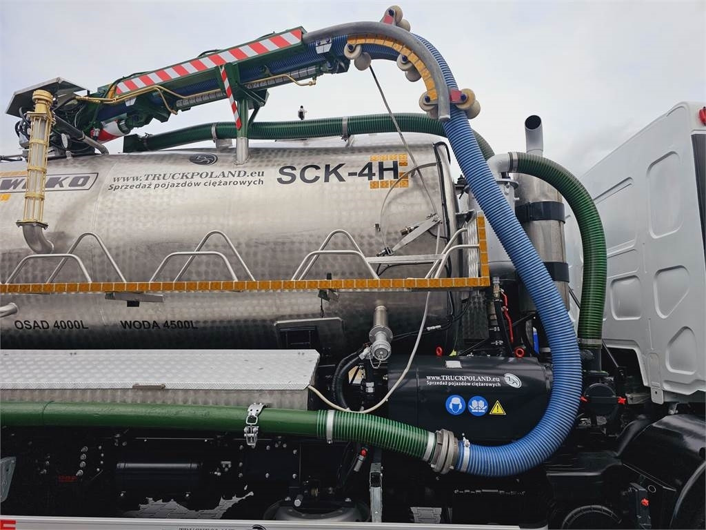 Vacuum truck DAF WUKO SCK-4HW for collecting waste liquid separator: picture 5