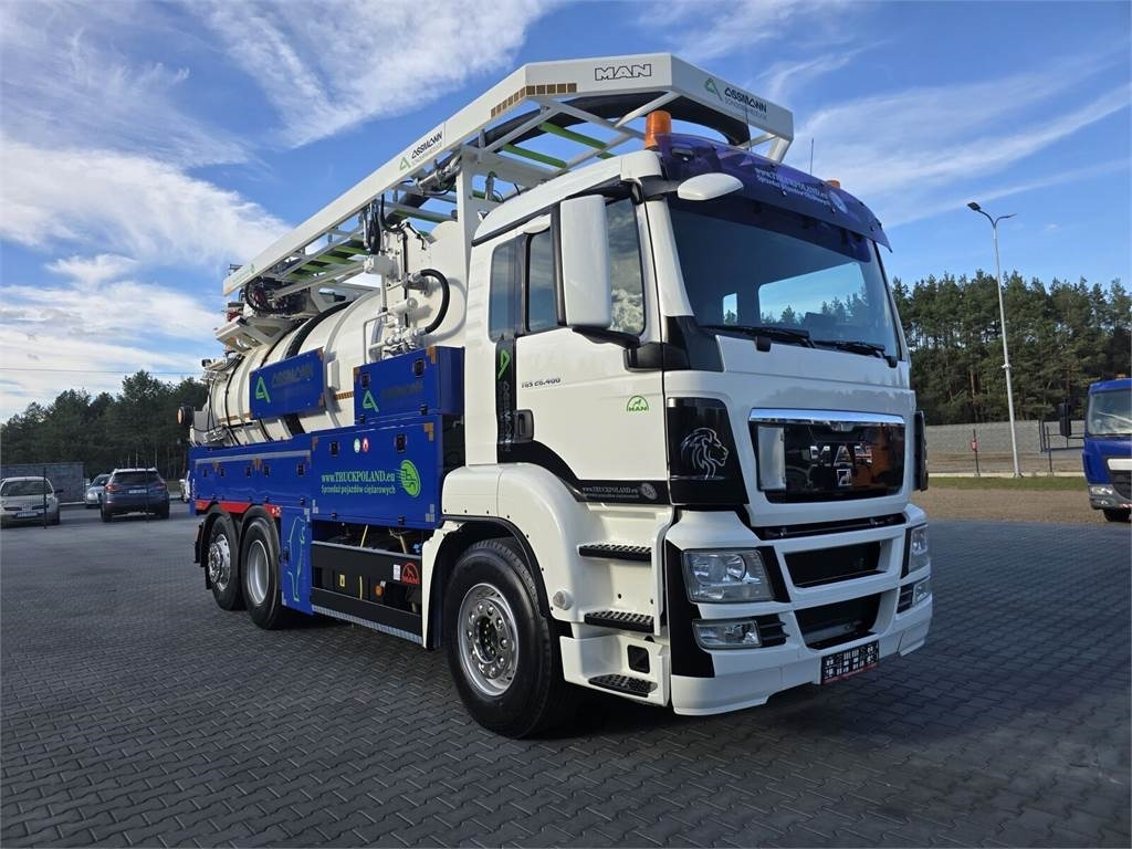 MAN ASSMANN ADR KOMBI FOR CLEANING CANALS WUKO  - Vacuum truck: picture 2 MAN ASSMANN ADR KOMBI FOR CLEANING CANALS WUKO  - Vacuum truck: picture 2