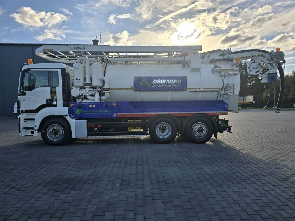 MAN ASSMANN ADR KOMBI FOR CLEANING CANALS WUKO  - Vacuum truck: picture 4 MAN ASSMANN ADR KOMBI FOR CLEANING CANALS WUKO  - Vacuum truck: picture 4