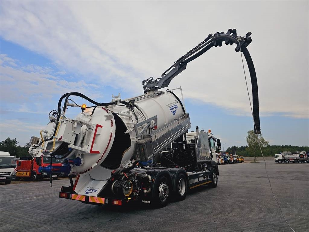 Vacuum truck MAN JUROP VJC9 / 5 2010 WUKO for collecting liquid was: picture 1