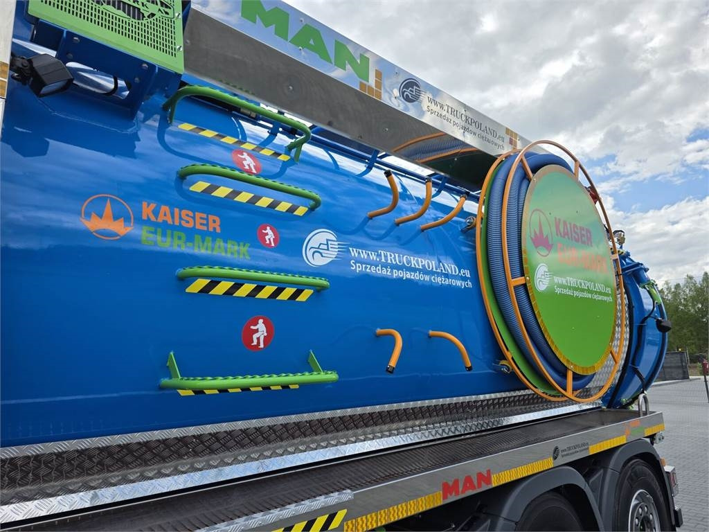Vacuum truck MAN WUKO KAISER EUR-MARK PKL 7.9 FOR CLEANING SEWAGE E: picture 13 Vacuum truck MAN WUKO KAISER EUR-MARK PKL 7.9 FOR CLEANING SEWAGE E: picture 13