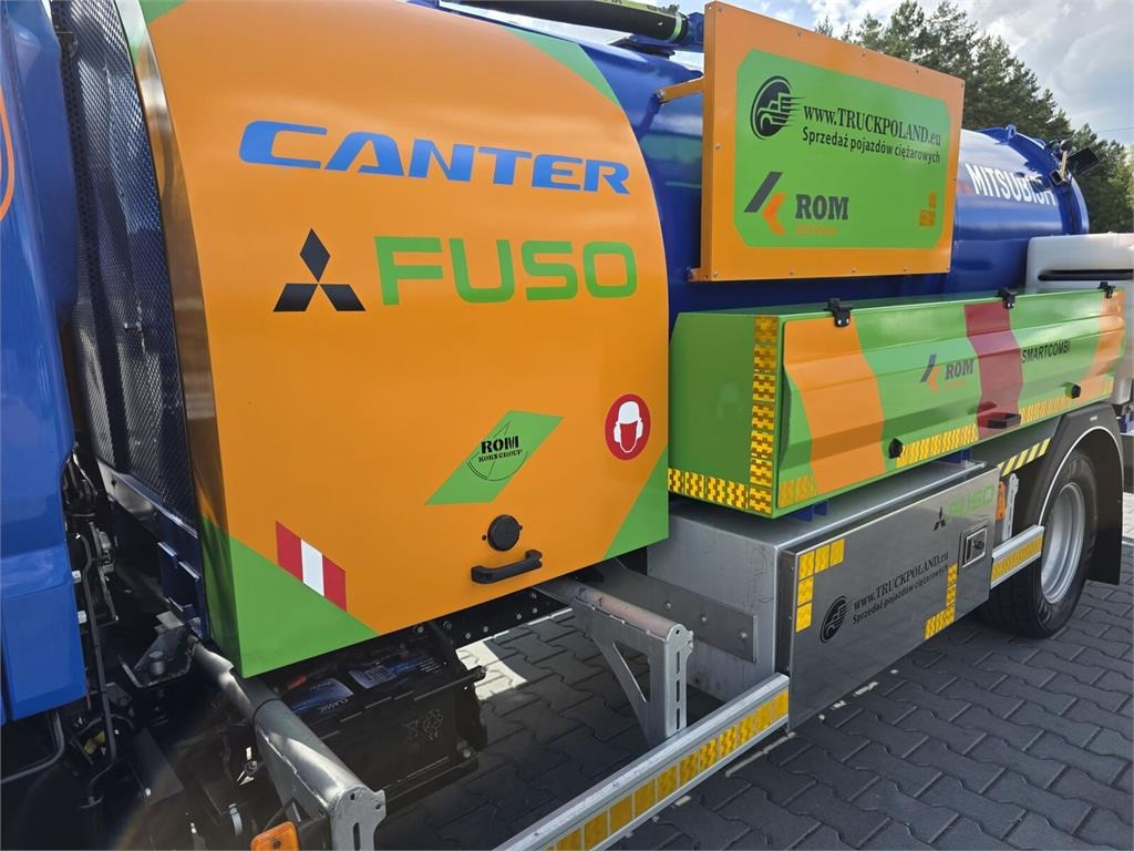 Vacuum truck Mitsubishi ROM SMART COMBI WUKO HOT WATER FOR CLEANING SEWAGE: picture 9
