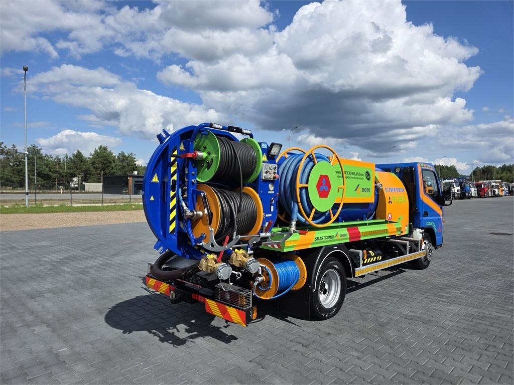 Vacuum truck Mitsubishi ROM SMART COMBI WUKO HOT WATER FOR CLEANING SEWAGE: picture 25