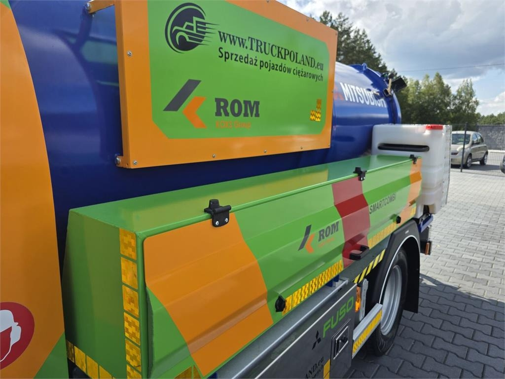 Vacuum truck Mitsubishi ROM SMART COMBI WUKO HOT WATER FOR CLEANING SEWAGE: picture 11