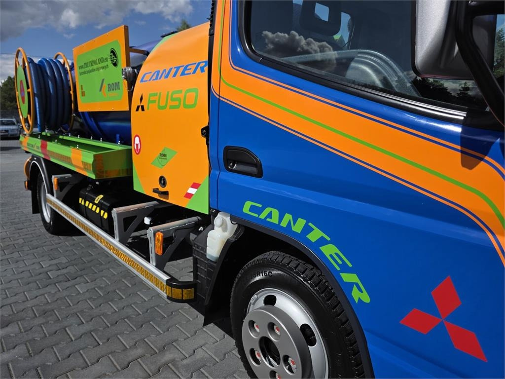 Vacuum truck Mitsubishi ROM SMART COMBI WUKO HOT WATER FOR CLEANING SEWAGE: picture 7