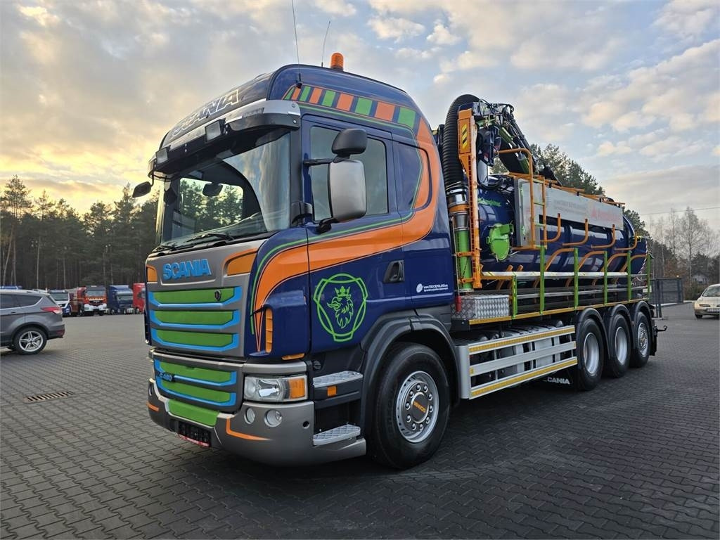 Scania Amphitec VORTEX G2 ATEX suction and blowing vacuum  - Vacuum truck: picture 3 Scania Amphitec VORTEX G2 ATEX suction and blowing vacuum  - Vacuum truck: picture 3