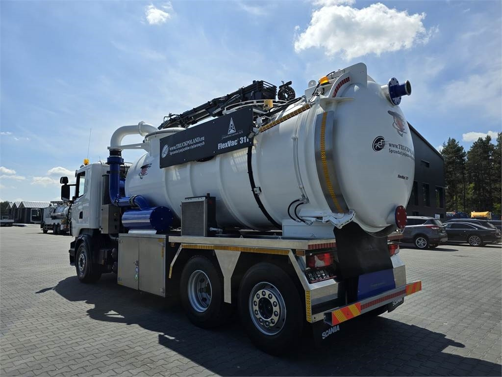 Scania Saugbagger Larsen FlexVac 311 Vacuum suction loade - Vacuum truck: picture 5 Scania Saugbagger Larsen FlexVac 311 Vacuum suction loade - Vacuum truck: picture 5