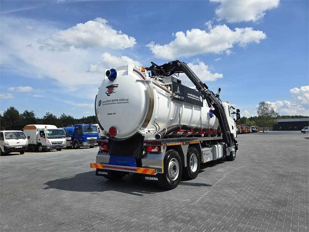 Scania Saugbagger Larsen FlexVac 311 Vacuum suction loade - Vacuum truck: picture 3 Scania Saugbagger Larsen FlexVac 311 Vacuum suction loade - Vacuum truck: picture 3