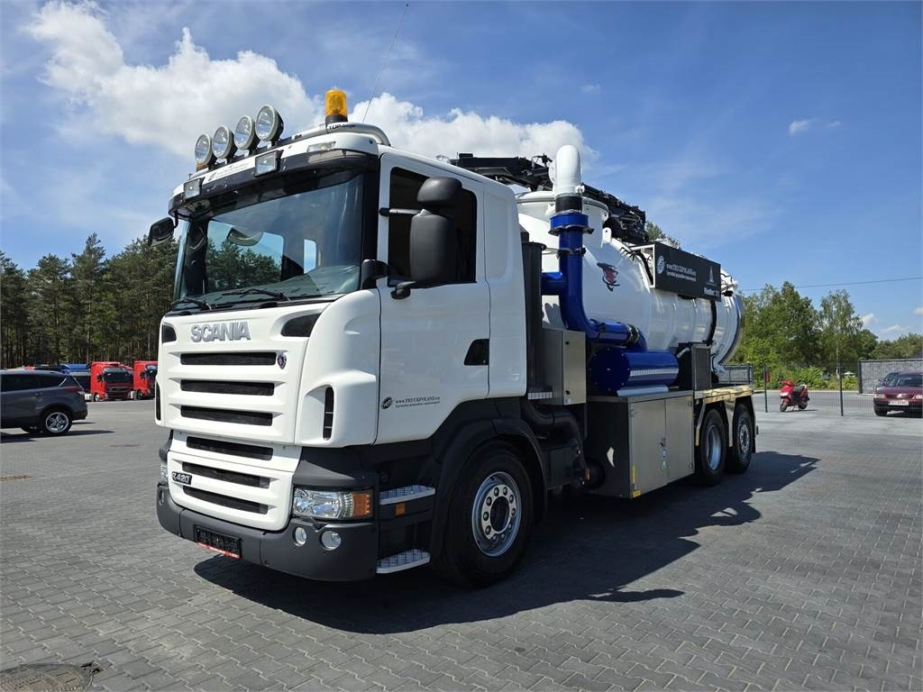 Scania Saugbagger Larsen FlexVac 311 Vacuum suction loade  - Vacuum truck: picture 3 Scania Saugbagger Larsen FlexVac 311 Vacuum suction loade  - Vacuum truck: picture 3